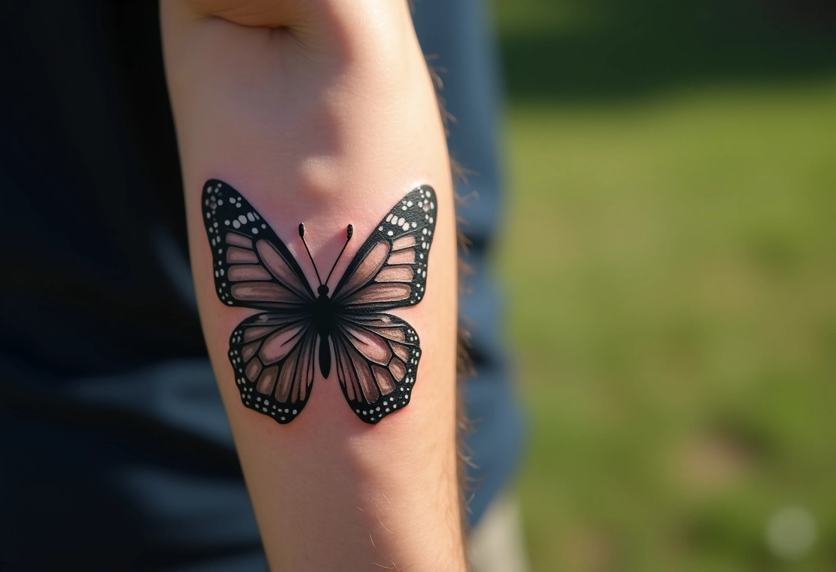 tatouage papillon