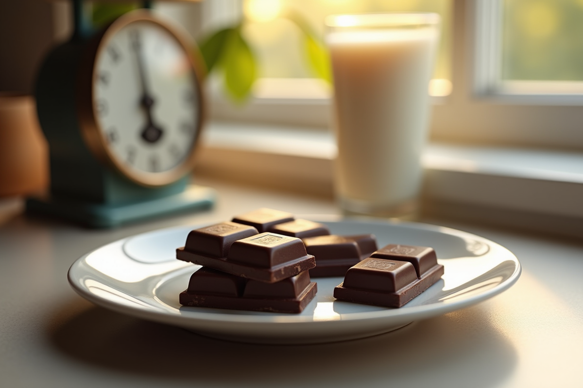 chocolat calories