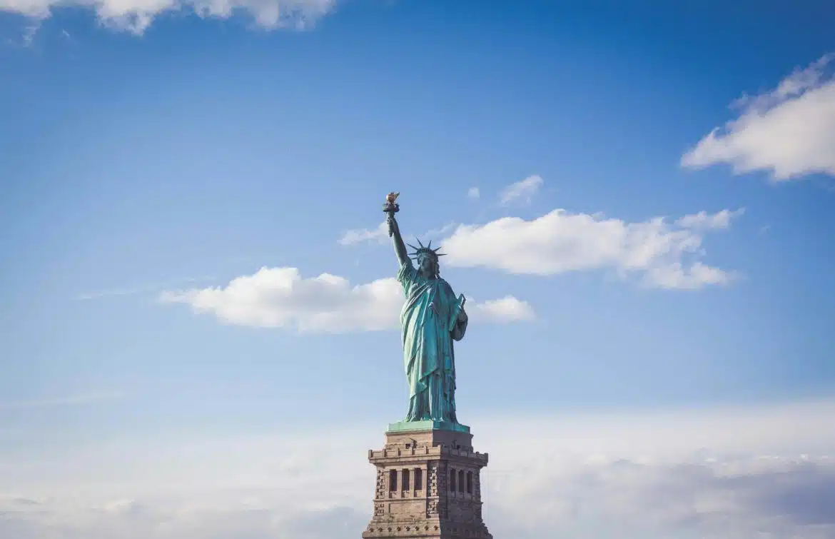 la statue de la liberté à New York